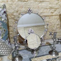 آینه و شمعدان|آینه|ارومیه, |دیوار