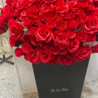 باکس گل رز مصنوعی