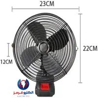 پنکه شارژی فلزی 48 ولت نیسانی 4 ساعت شارژدهی|پنکه و تصفیه‌کنندهٔ هوا|تهران, لاله زار|دیوار