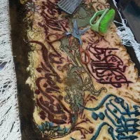 تابلو فرش وان یکاد تمام برجسته هنری|تابلو فرش|ارومیه, |دیوار
