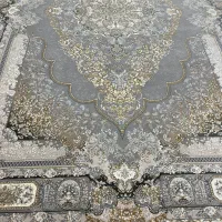 فرش کاشان۶متری نقره ای  تافته دربار(اعیان)|فرش|تهران, ارامنه|دیوار