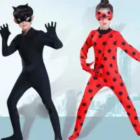 لباس دختر کفشدوزکی و پسر گربه ای به قیمت عمده