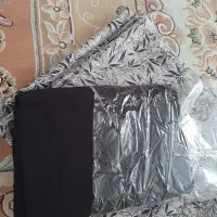 پارچه مشکی کرپ و پارچه چادری طرح دار نونو|لباس|شیراز, پودنک|دیوار