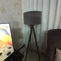 آباژور چوبی سه پایه کاملا نو