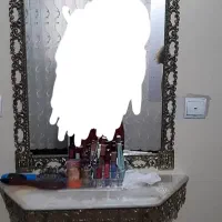 اینه و میز برنز اینه کنسول برنز