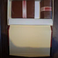 کیف پول و جاسوئیچی چرم طبیعی