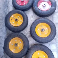 رینگ و لاستیک فرغون کامل با بلبرینگ و تیوب