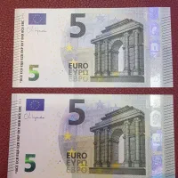 اسکناس کلکسیونی ۵ یورویی|کلکسیون سکه، تمبر، اسکناس|رشت, رودبارتان|دیوار