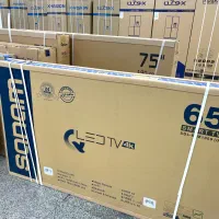 تلویزیون کیو ال ای دی ۶۵ هوشمند صنام SQL-65M1860