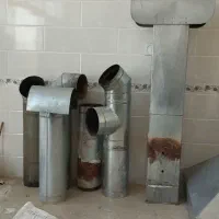 هود نانوایی و کبابی و لوله ورق گالوانیزه|هود|گلپایگان, |دیوار