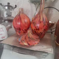 گلدان طرح دار
