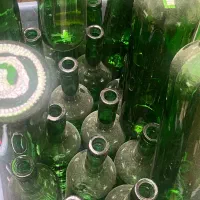 بطری شیشه ای