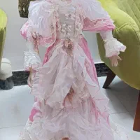 عروسک خارجی سیمونی زن سگ پشمالو هر دو بالای 100سان