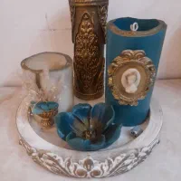 شمع کارشده دکوری تزیینی