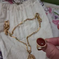 انگشتر وپلاک وزنجیر