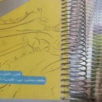 پانچ سیمی فنری انواع کتاب و جزوه و لمینت و پرس|لوازم التحریر|سهند, |دیوار