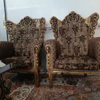 مبل سلطنتی تمیز و کامل|مبلمان خانگی و میز عسلی|سرپل ذهاب, |دیوار