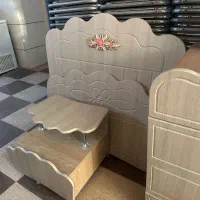 سرویس خواب نوجوان در حد نو|تخت و سرویس خواب|لار, |دیوار