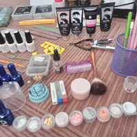 وسایل کامل کاشت ناخن|آرایشی، بهداشتی، درمانی|شیراز, شریف‌آباد|دیوار