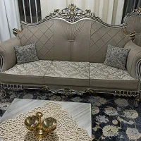 مبل سلطنتی ۹ نفره|مبلمان خانگی و میز عسلی|لنجان, |دیوار