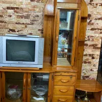 میز تلوزیون و بوفه چوبی
