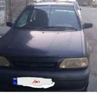 پراید مدل ۸۳سبز یشمی