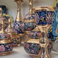 حراج ظروف مسی میناکاری