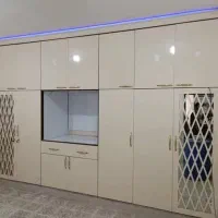 کارگاه نجاری ساخت کمد دیواری ام دی اف زیر قیمت باز|خدمات پیشه و مهارت|شوش, |دیوار