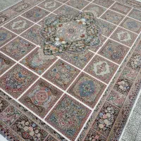 قالی فرش نگین زمرد کیفیت باور نکردنی