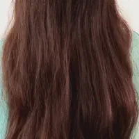 موی طبیعی سالم بدون رنگ