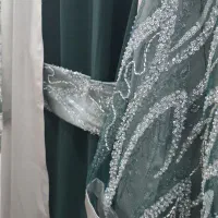 مانتو عبایی ۳تیکه کاملا نو