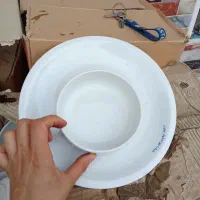 بشقاب چینی نونو12تایی 200هزار تعداد زیاد