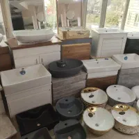 روشویی کابینتی ( تولیدی)چند مورد هم زیر قیمت داریم|لوازم سرویس بهداشتی|تهران, بنیهاشم|دیوار
