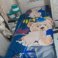 تخت کودک به همراه کمد و کشوی وسایل