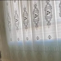 پرده پلیسه و تور مخمل کوب