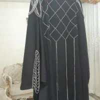 مانتو عبایی کار شده