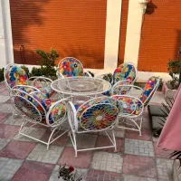 میزوصندلی وتاپ مخصوص ویلاوباغ وچتراشانتیون