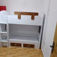 تخت دو طبقه|تخت و سرویس خواب|بندر انزلی, انصار الحسین|دیوار