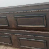 تخت خواب دو نفره چوب