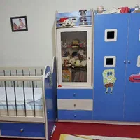 تخت و کمد نوزاد|اسباب و اثاث بچه|شاهینشهر, فیض|دیوار