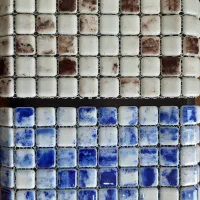 کاشی های استخری شیشه ای|مصالح و تجهیزات ساختمان|اصفهان, شاهد|دیوار