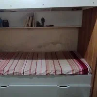 تخت تمام mdf دوطبقه