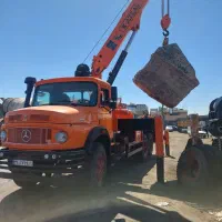 انواع جرثقیل شبانه روزی ده چرخ ۱۰ تن