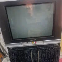 تلویزیون21 اینچ پاناسونیک.دستگاه دیجیتال ومیز