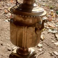 سماور قدیمی|کلکسیون اشیاء عتیقه|وزینه, |دیوار