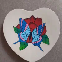 تابلو نقاشی رو سفال