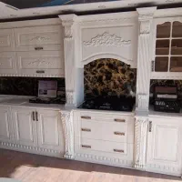 کابینت وکیوم اشپزخانه نمایشگاهی با سینگ گاز و فر