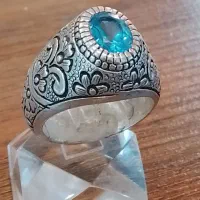 انگشتر جواهری قلم دست