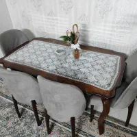 میز ۶ نفره چوبی همراه با صندلی|میز و صندلی غذاخوری|تهران, مسعودیه|دیوار