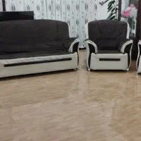 مبل راحتی۷نفره زیر۵ملیون همراه با۳تامیزعسلی